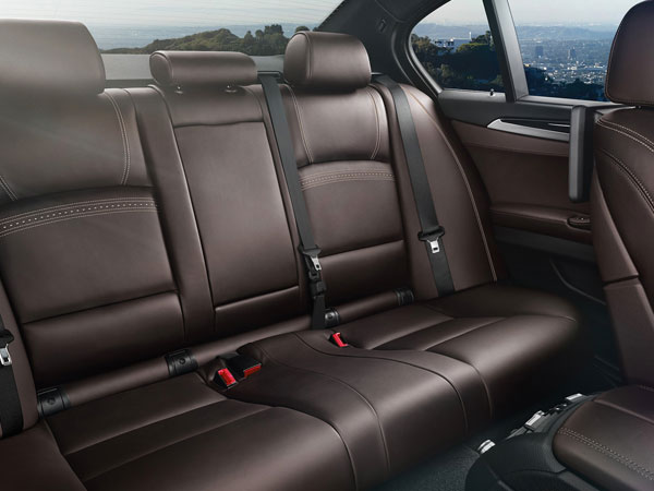 BMW 5 Series Limo's exclusive interior trim 