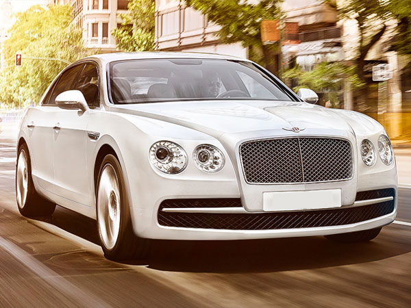 Chauffeur driven Bentley Flying Spur Limo